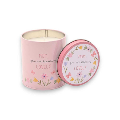 Picture of LOVE LIFE TIN CANDLE - MUM